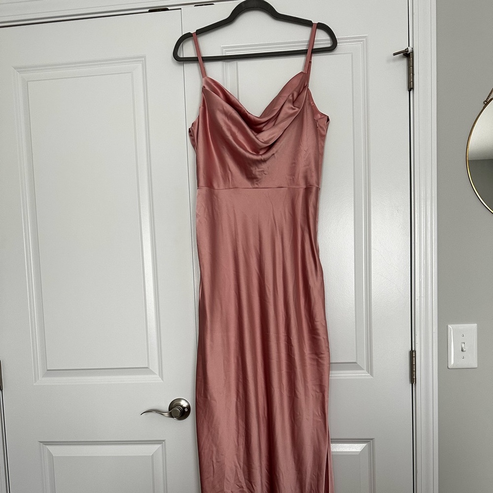 Revelry Skye Satin - Blushing Bride
